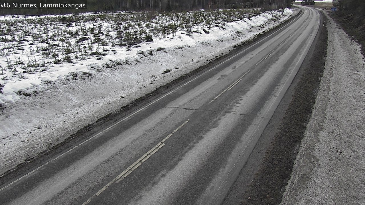 Weather Camera Image Road 6 Nurmes, Lamminkangas, Nurmes, Pohjois-Karjala