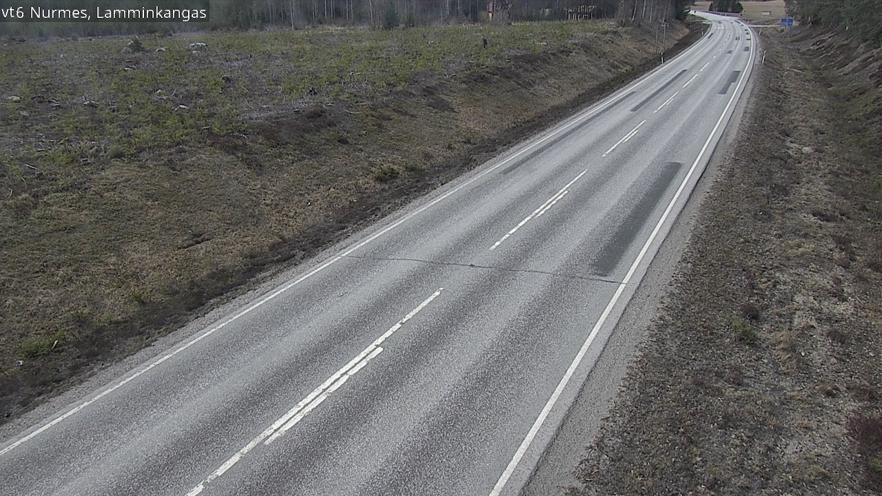 Weather Camera Image Road 6 Nurmes, Lamminkangas, Nurmes, Pohjois-Karjala
