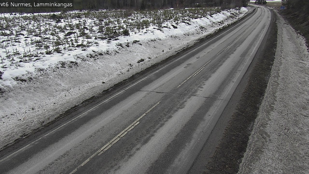 Weather Camera Image Road 6 Nurmes, Lamminkangas, Nurmes, Pohjois-Karjala