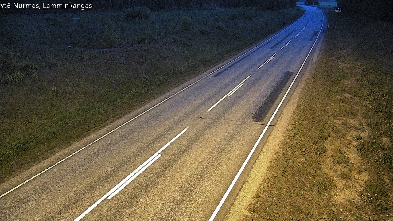 Weather Camera Image Road 6 Nurmes, Lamminkangas, Nurmes, Pohjois-Karjala