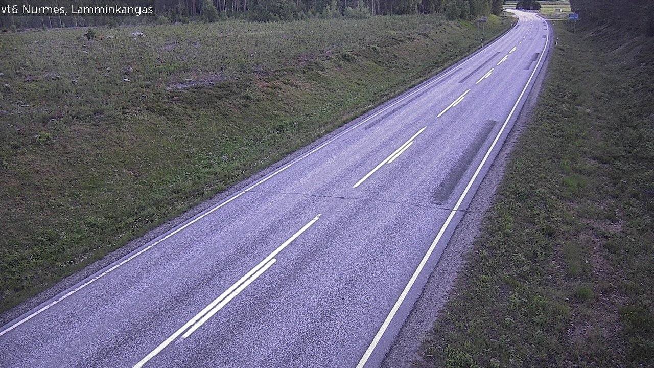 Weather Camera Image Road 6 Nurmes, Lamminkangas, Nurmes, Pohjois-Karjala