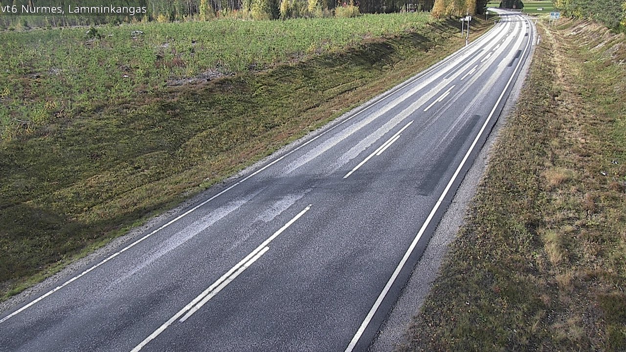 Weather Camera Image Road 6 Nurmes, Lamminkangas, Nurmes, Pohjois-Karjala
