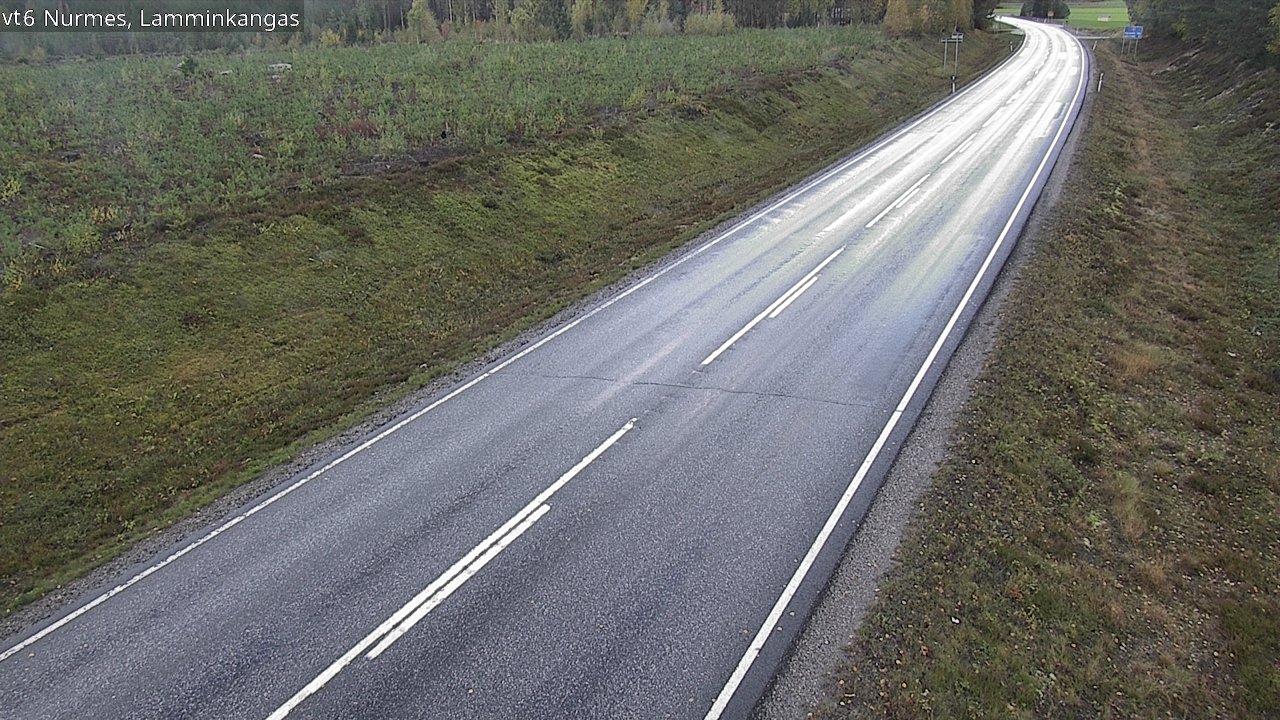 Weather Camera Image Road 6 Nurmes, Lamminkangas, Nurmes, Pohjois-Karjala
