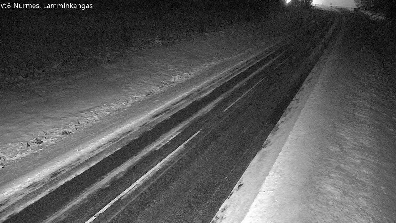 Weather Camera Image Road 6 Nurmes, Lamminkangas, Nurmes, Pohjois-Karjala