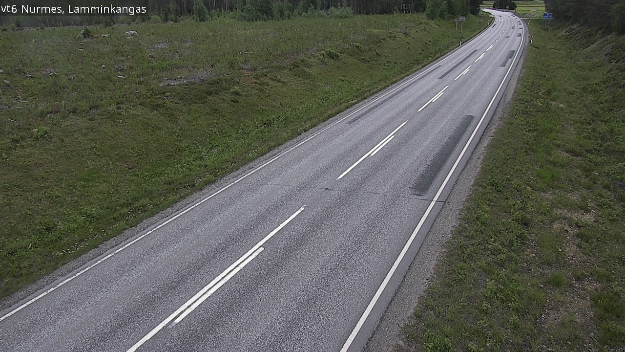 Weather Camera Image Road 6 Nurmes, Lamminkangas, Nurmes, Pohjois-Karjala