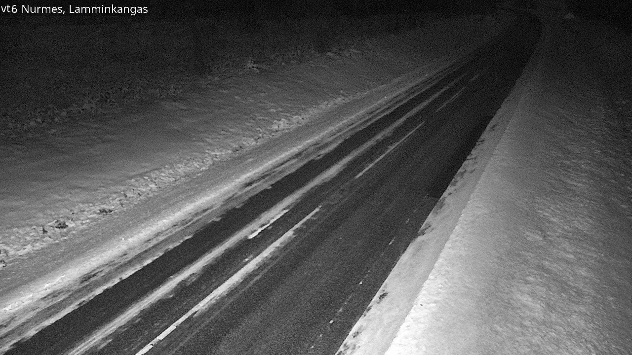Weather Camera Image Road 6 Nurmes, Lamminkangas, Nurmes, Pohjois-Karjala