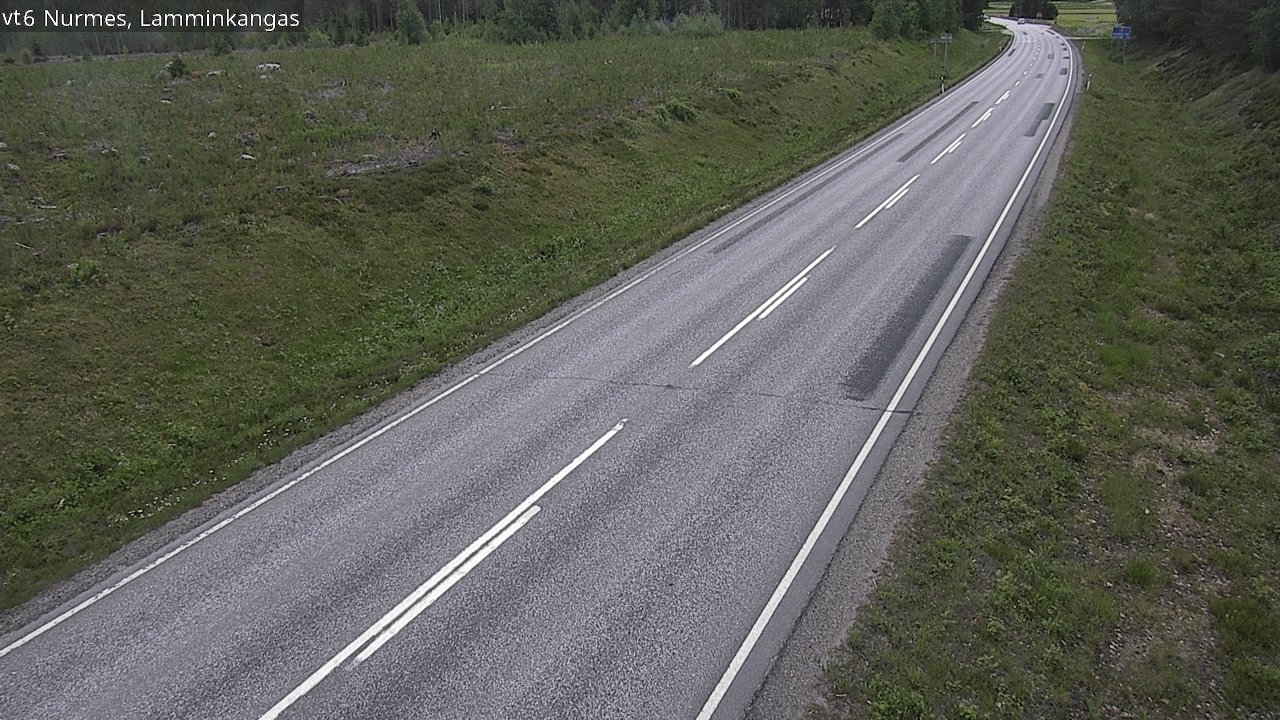 Weather Camera Image Road 6 Nurmes, Lamminkangas, Nurmes, Pohjois-Karjala