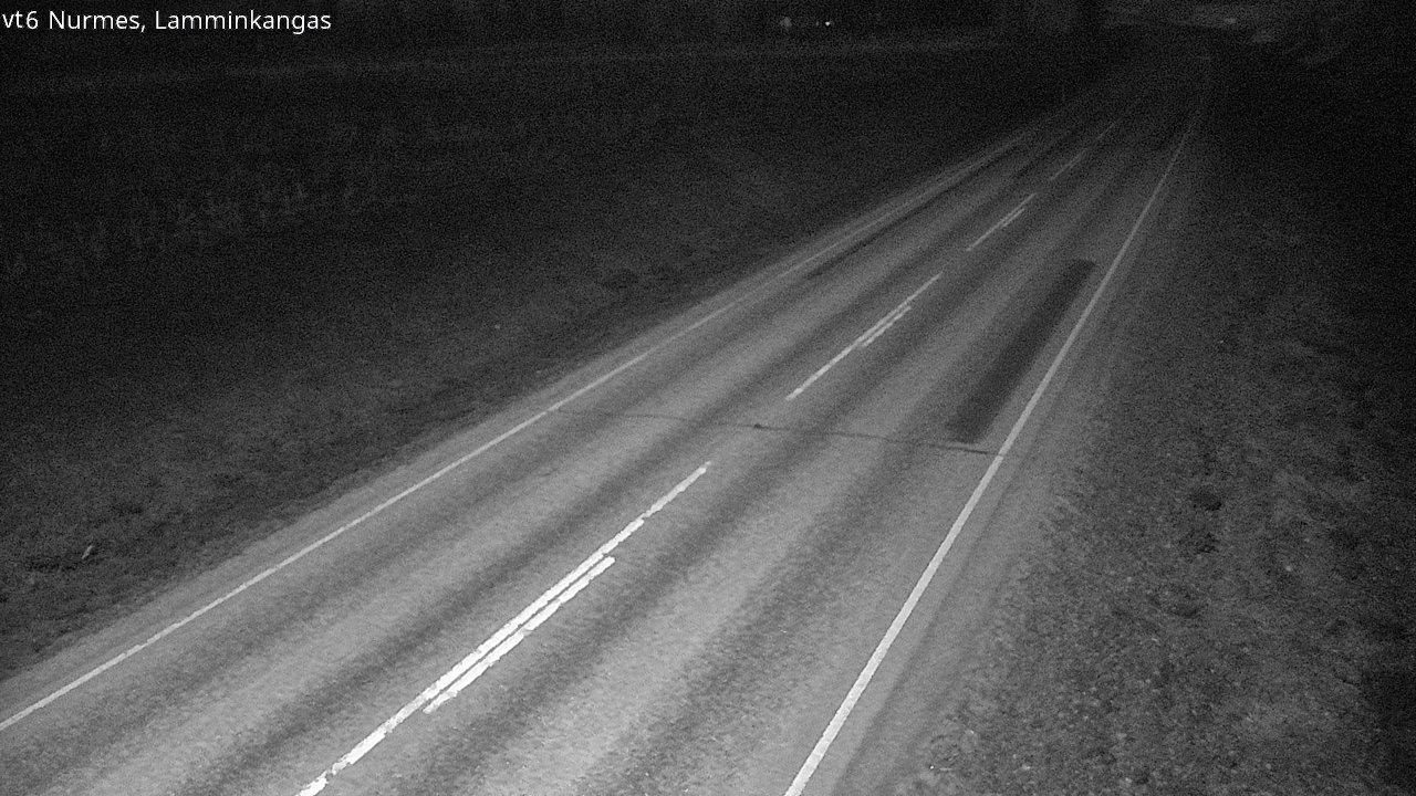 Weather Camera Image Väg 6 Nurmes, Lamminkangas, Nurmes, Pohjois-Karjala