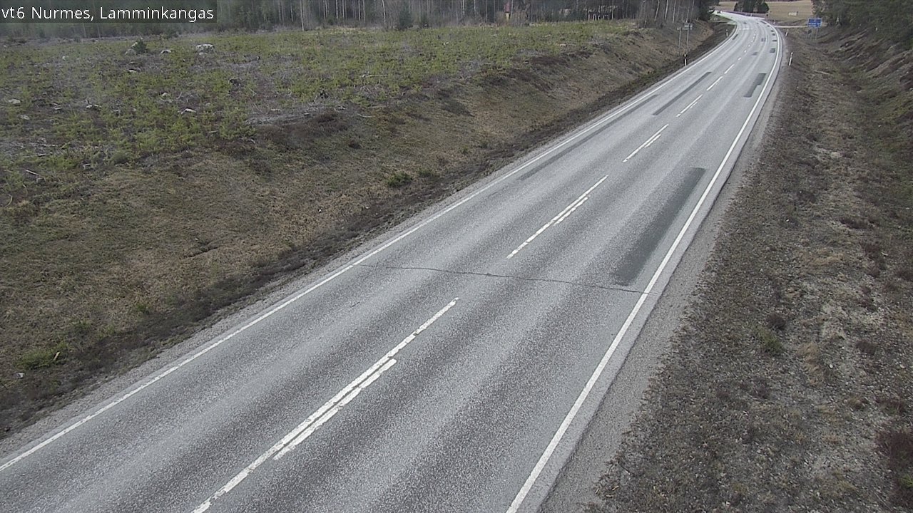 Weather Camera Image Road 6 Nurmes, Lamminkangas, Nurmes, Pohjois-Karjala