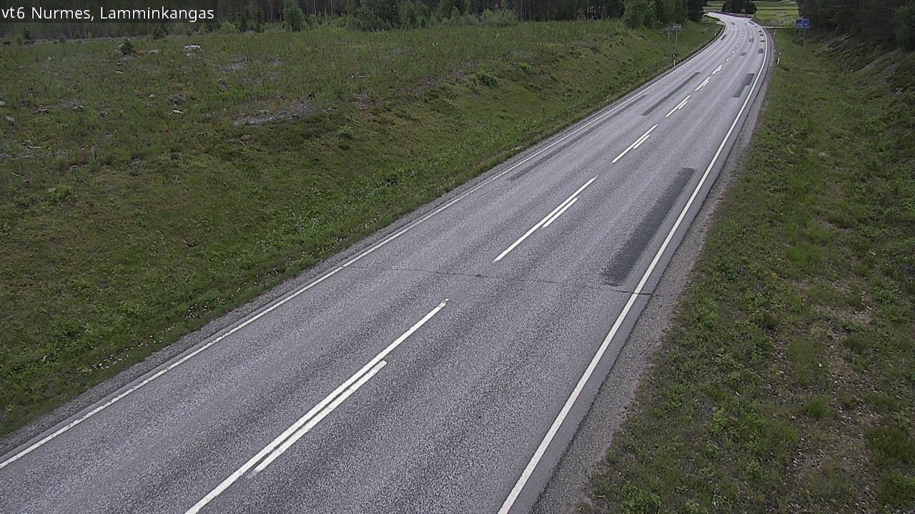 Weather Camera Image Road 6 Nurmes, Lamminkangas, Nurmes, Pohjois-Karjala