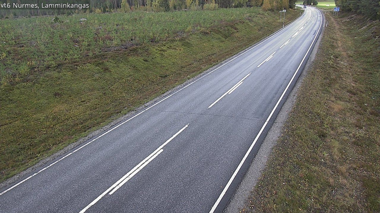Weather Camera Image Road 6 Nurmes, Lamminkangas, Nurmes, Pohjois-Karjala
