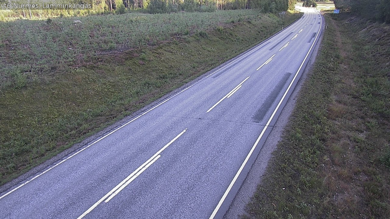 Weather Camera Image Road 6 Nurmes, Lamminkangas, Nurmes, Pohjois-Karjala