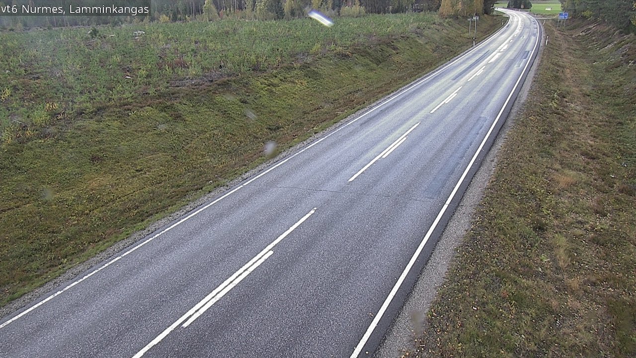Weather Camera Image Road 6 Nurmes, Lamminkangas, Nurmes, Pohjois-Karjala