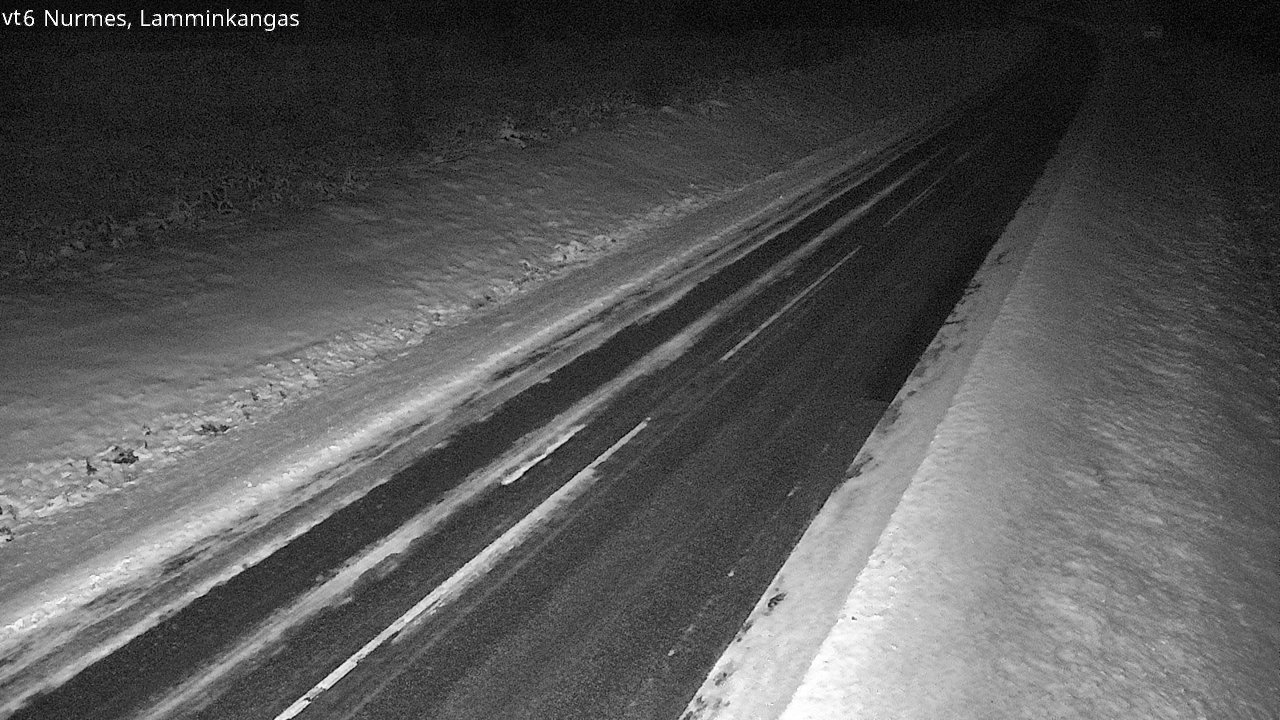 Weather Camera Image Road 6 Nurmes, Lamminkangas, Nurmes, Pohjois-Karjala