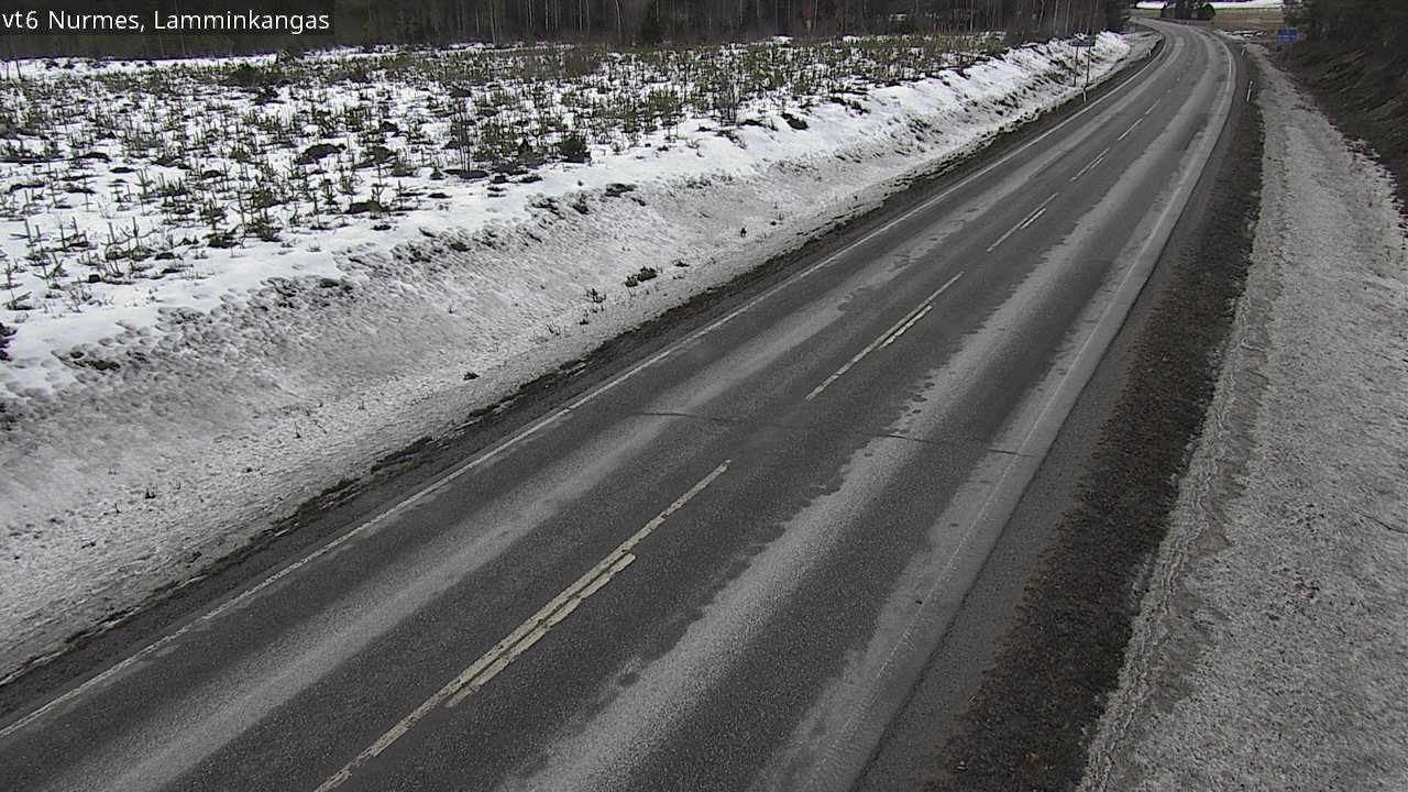 Weather Camera Image Road 6 Nurmes, Lamminkangas, Nurmes, Pohjois-Karjala
