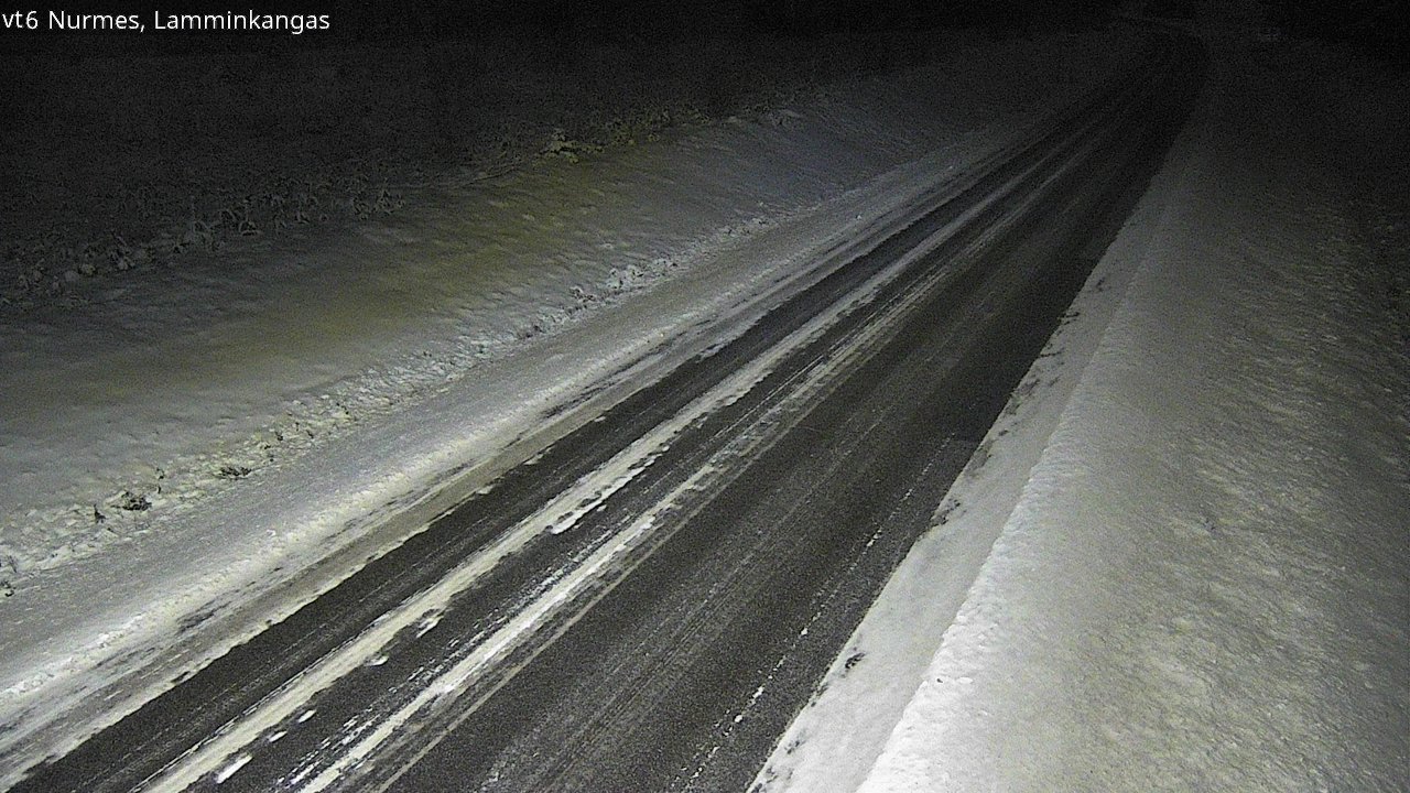 Weather Camera Image Road 6 Nurmes, Lamminkangas, Nurmes, Pohjois-Karjala