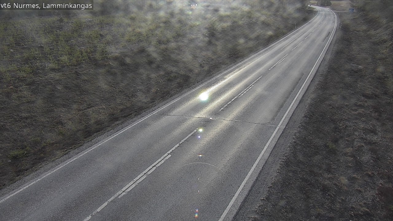 Weather Camera Image Väg 6 Nurmes, Lamminkangas, Nurmes, Pohjois-Karjala