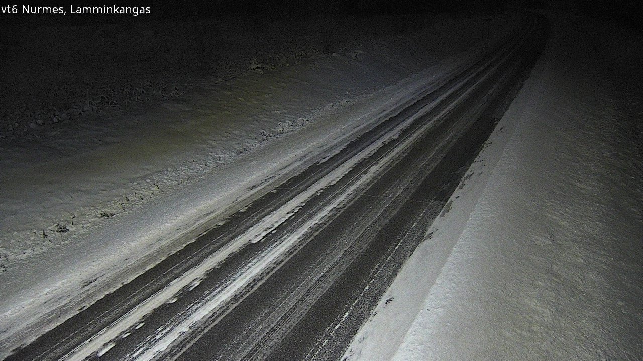 Weather Camera Image Road 6 Nurmes, Lamminkangas, Nurmes, Pohjois-Karjala