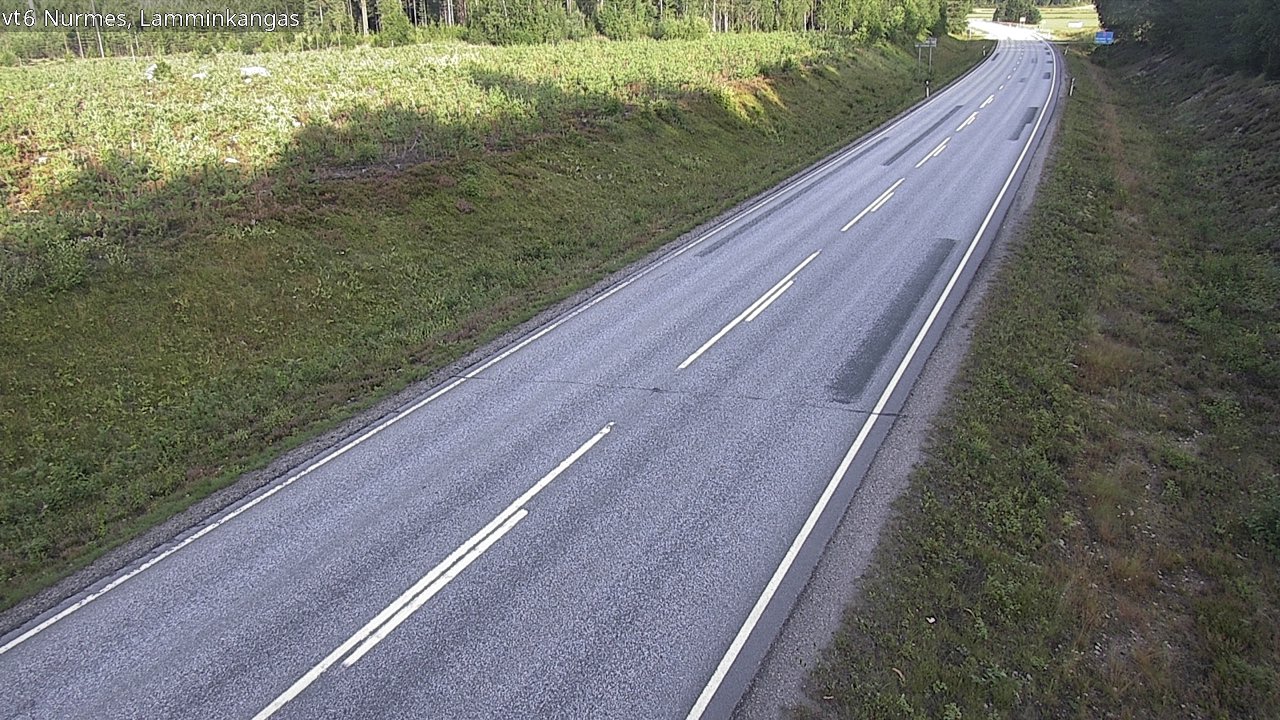 Weather Camera Image Road 6 Nurmes, Lamminkangas, Nurmes, Pohjois-Karjala