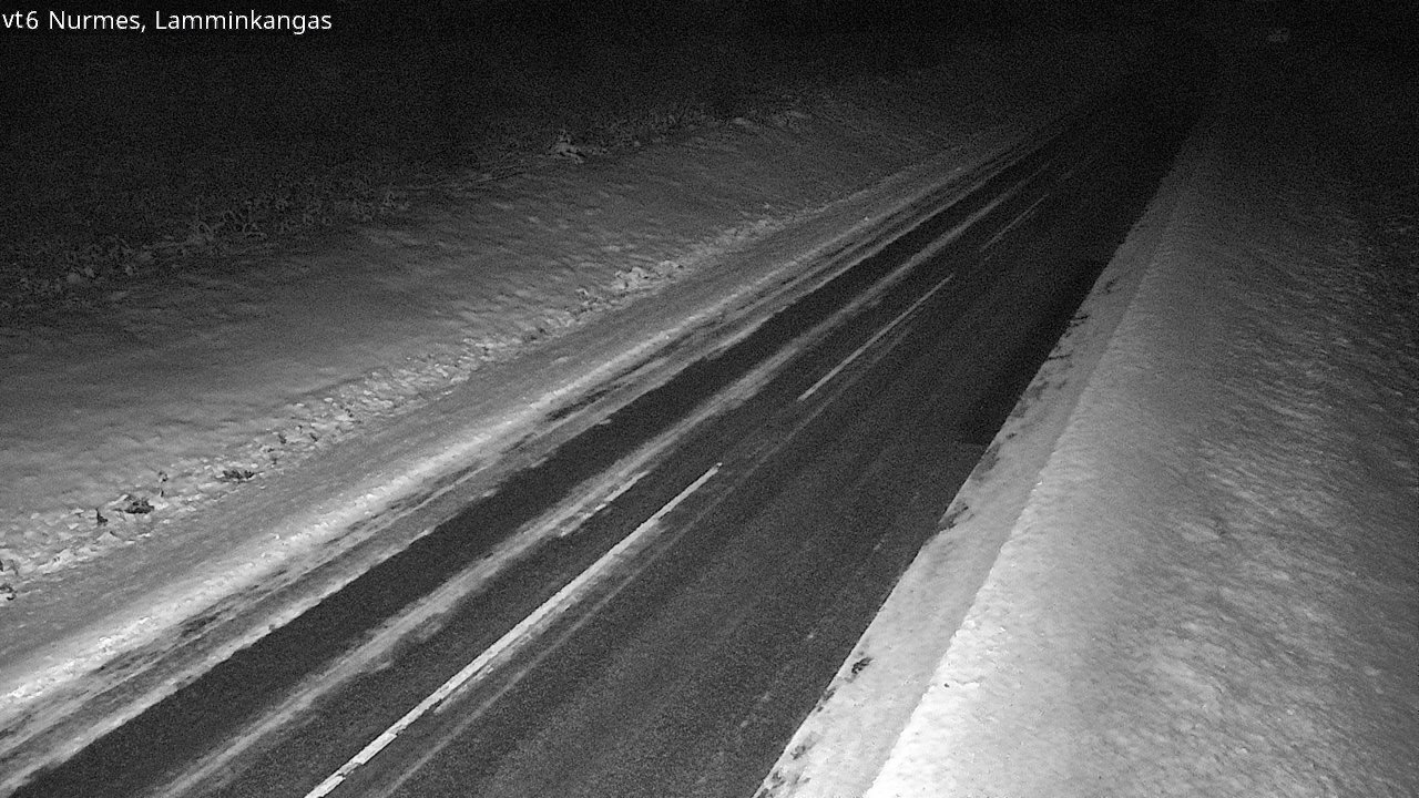 Weather Camera Image Road 6 Nurmes, Lamminkangas, Nurmes, Pohjois-Karjala