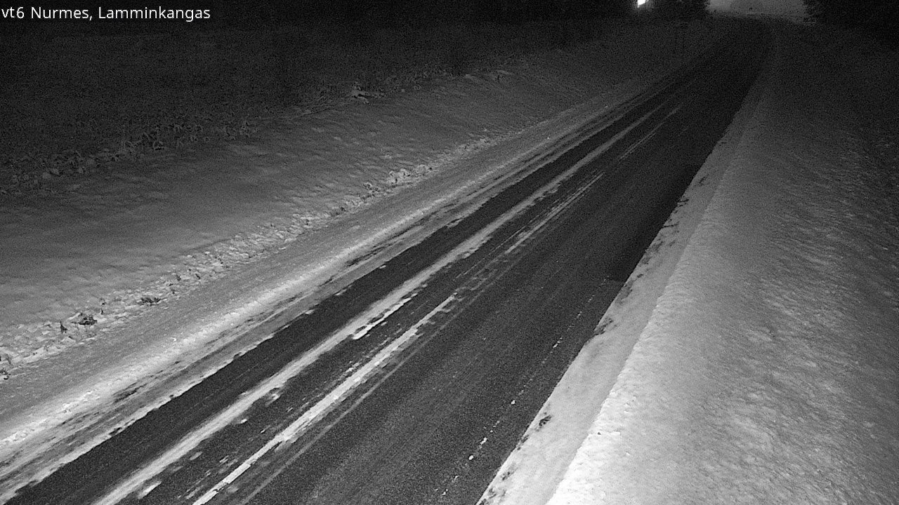 Weather Camera Image Road 6 Nurmes, Lamminkangas, Nurmes, Pohjois-Karjala