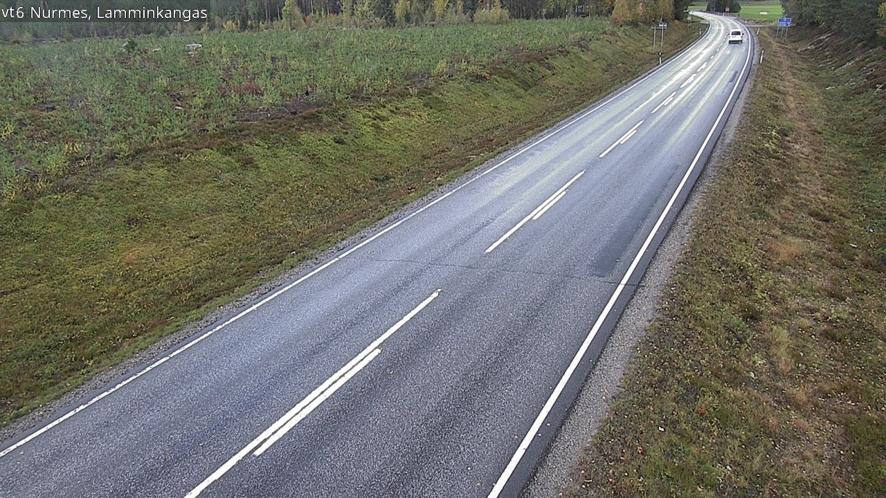 Weather Camera Image Road 6 Nurmes, Lamminkangas, Nurmes, Pohjois-Karjala