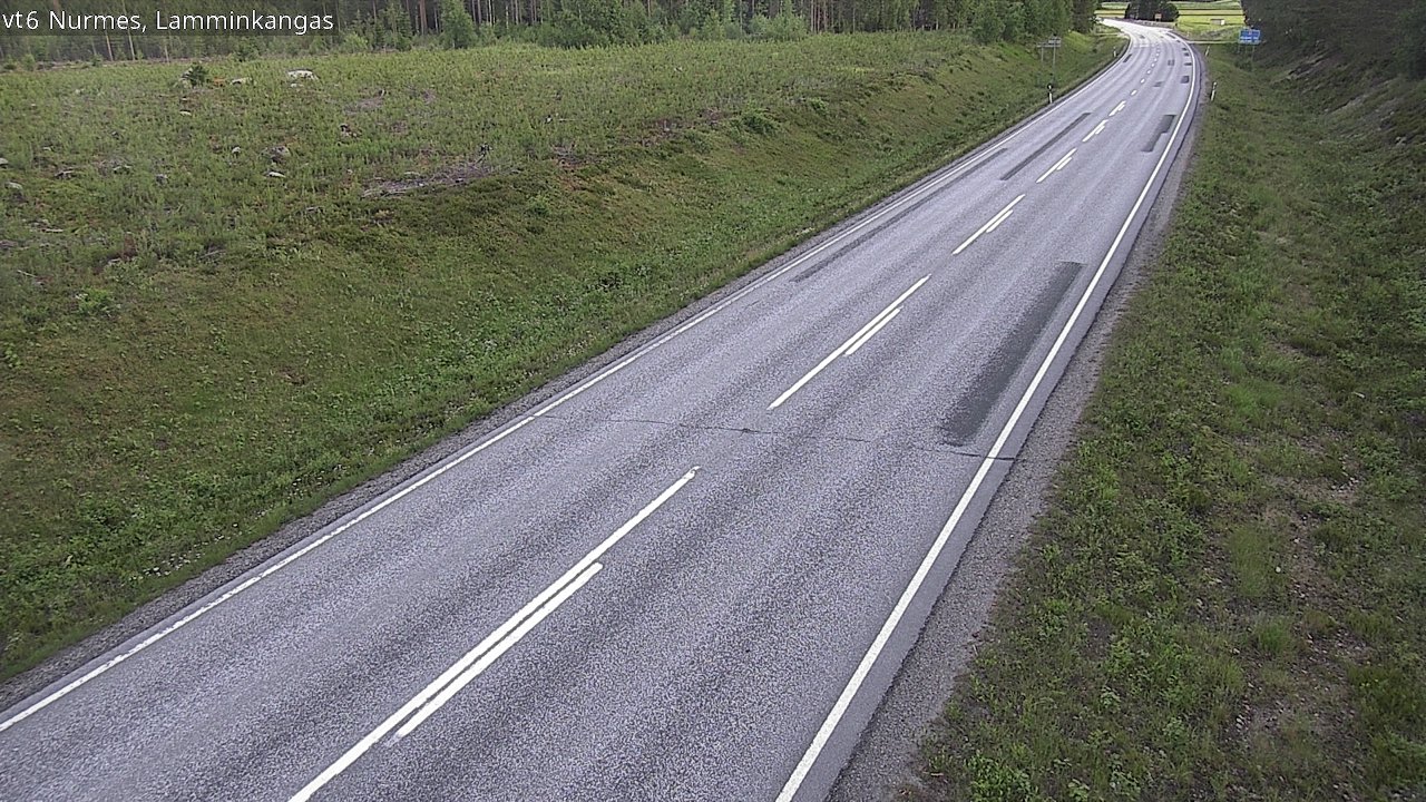 Weather Camera Image Road 6 Nurmes, Lamminkangas, Nurmes, Pohjois-Karjala