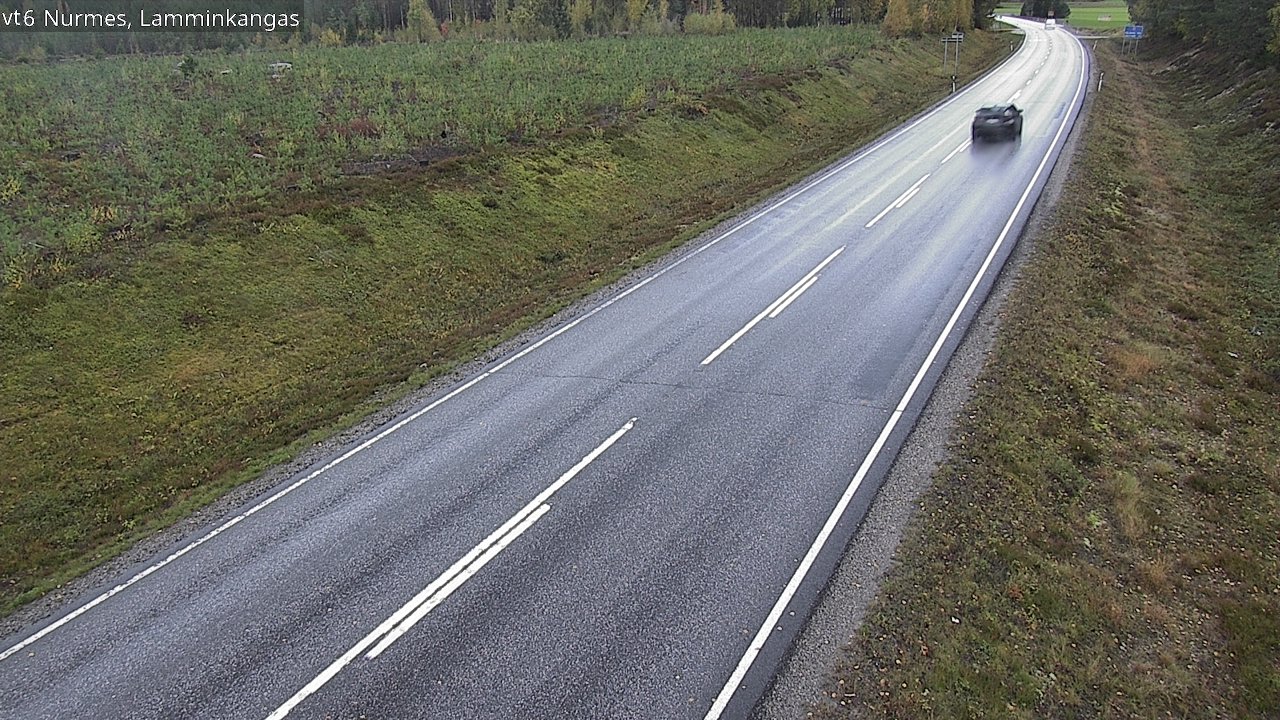 Weather Camera Image Road 6 Nurmes, Lamminkangas, Nurmes, Pohjois-Karjala
