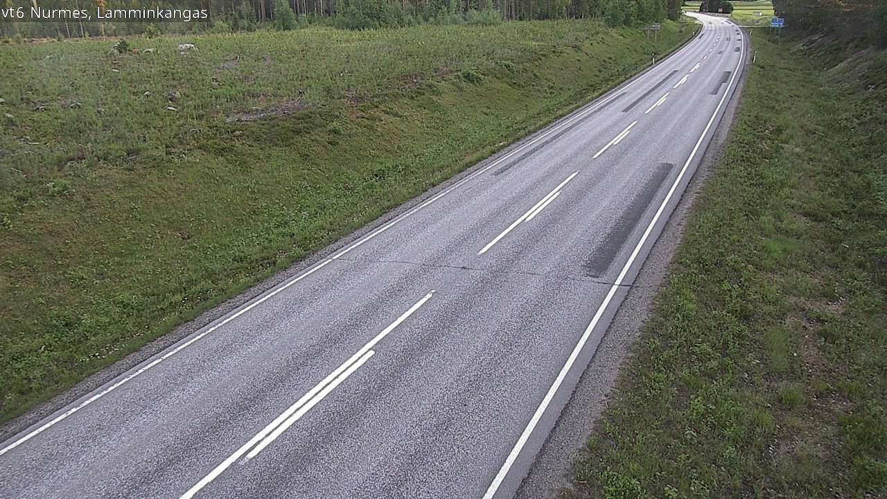 Weather Camera Image Road 6 Nurmes, Lamminkangas, Nurmes, Pohjois-Karjala
