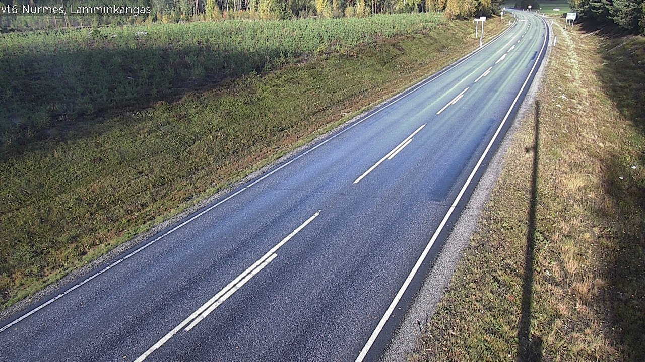 Weather Camera Image Road 6 Nurmes, Lamminkangas, Nurmes, Pohjois-Karjala