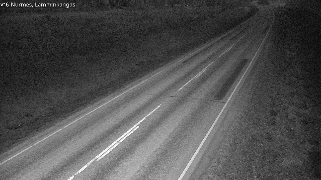 Weather Camera Image Väg 6 Nurmes, Lamminkangas, Nurmes, Pohjois-Karjala