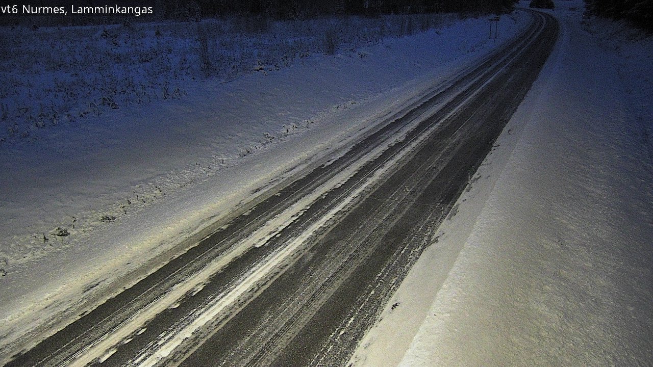 Weather Camera Image Road 6 Nurmes, Lamminkangas, Nurmes, Pohjois-Karjala
