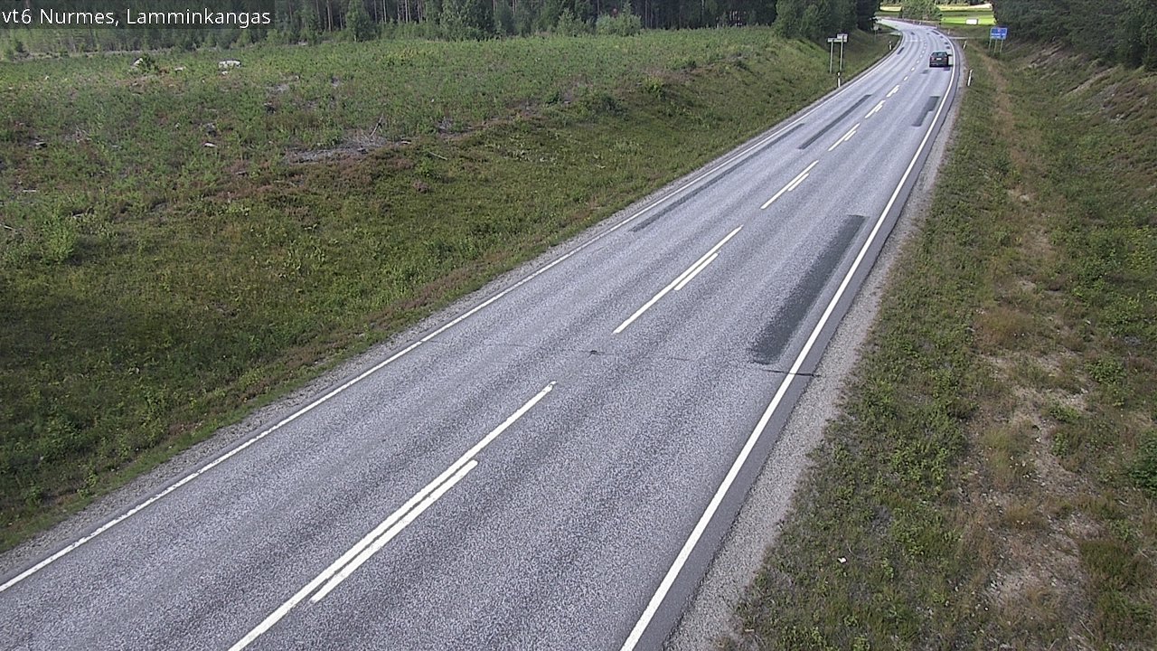 Kelikamerat Kuva Tie 6 Nurmes, Lamminkangas, Nurmes, Pohjois-Karjala