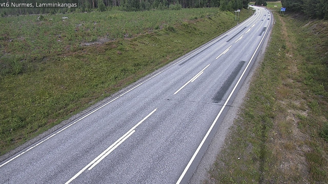 Weather Camera Image Road 6 Nurmes, Lamminkangas, Nurmes, Pohjois-Karjala