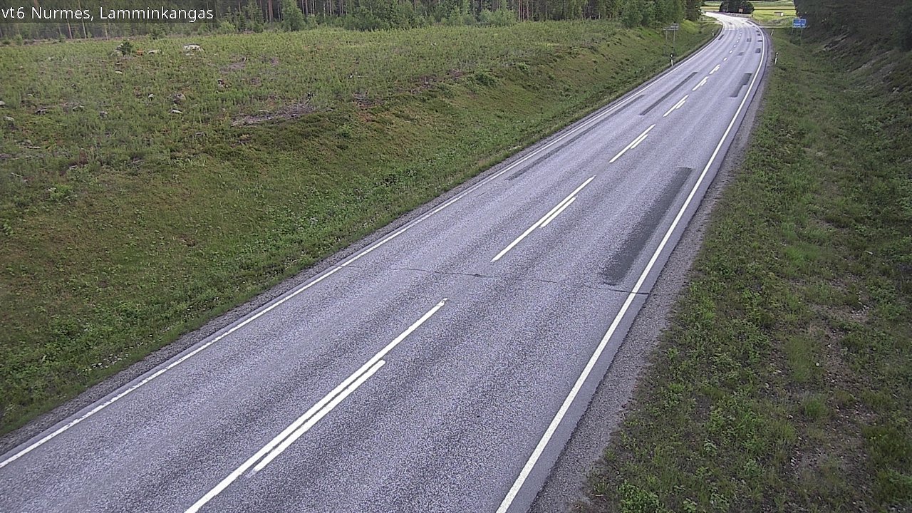 Weather Camera Image Road 6 Nurmes, Lamminkangas, Nurmes, Pohjois-Karjala