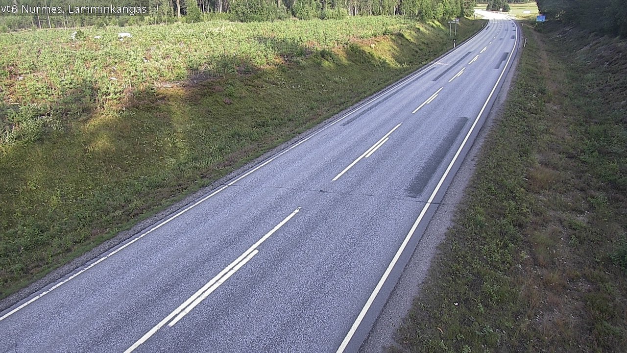 Weather Camera Image Road 6 Nurmes, Lamminkangas, Nurmes, Pohjois-Karjala