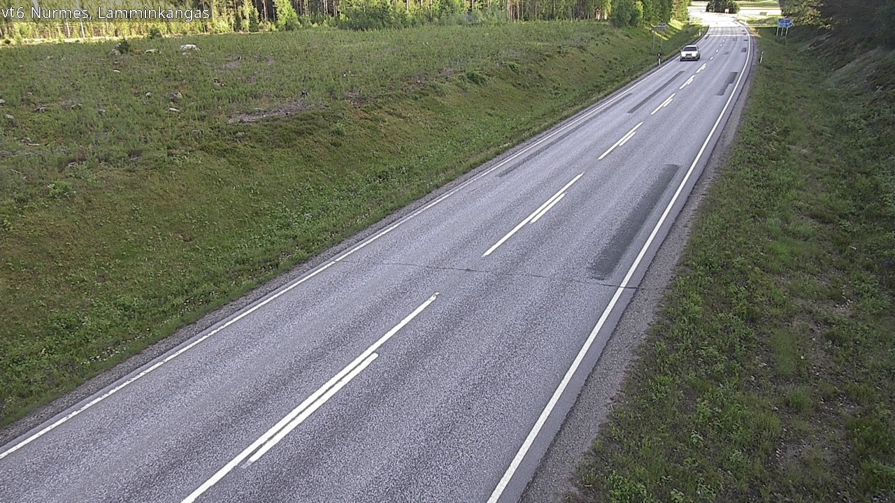Weather Camera Image Road 6 Nurmes, Lamminkangas, Nurmes, Pohjois-Karjala
