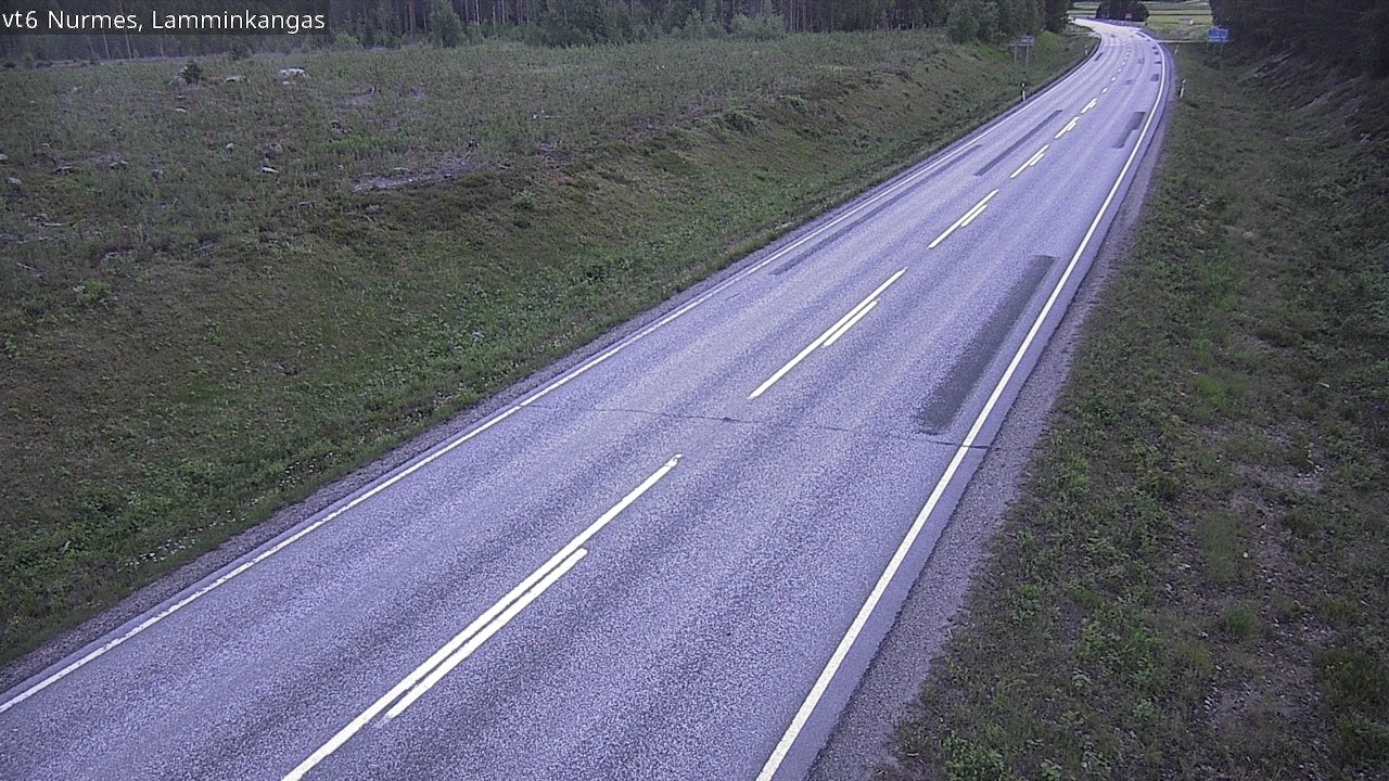 Weather Camera Image Road 6 Nurmes, Lamminkangas, Nurmes, Pohjois-Karjala