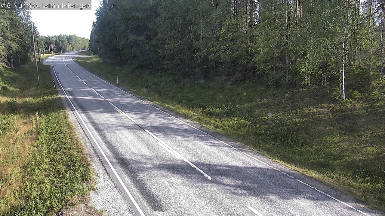 Weather Camera Image Road 6 Nurmes, Lamminkangas, Nurmes, Pohjois-Karjala