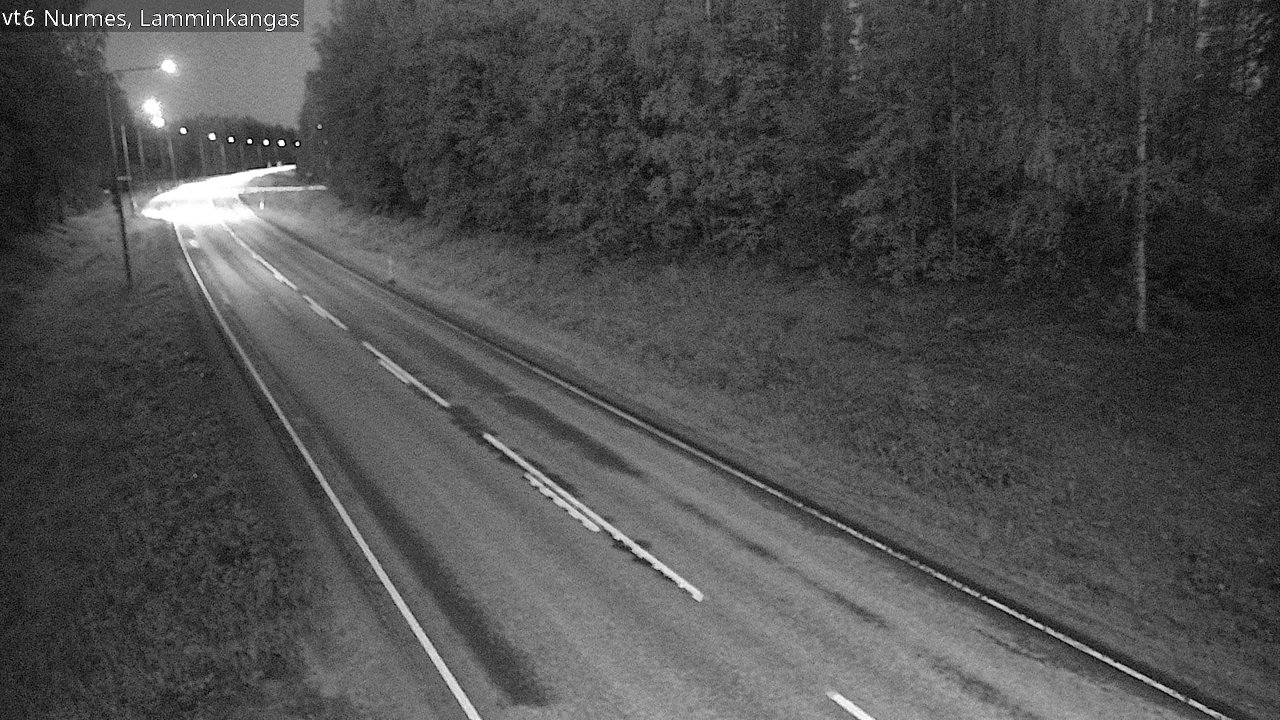 Weather Camera Image Road 6 Nurmes, Lamminkangas, Nurmes, Pohjois-Karjala