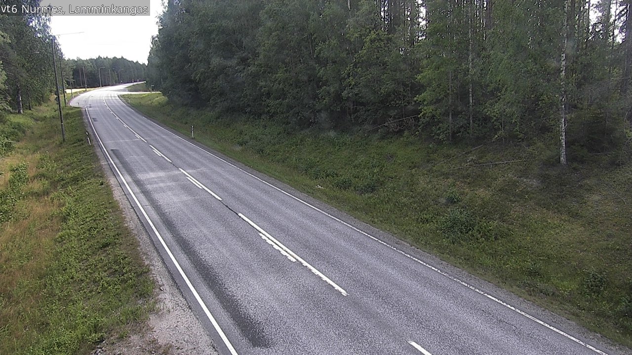 Weather Camera Image Road 6 Nurmes, Lamminkangas, Nurmes, Pohjois-Karjala