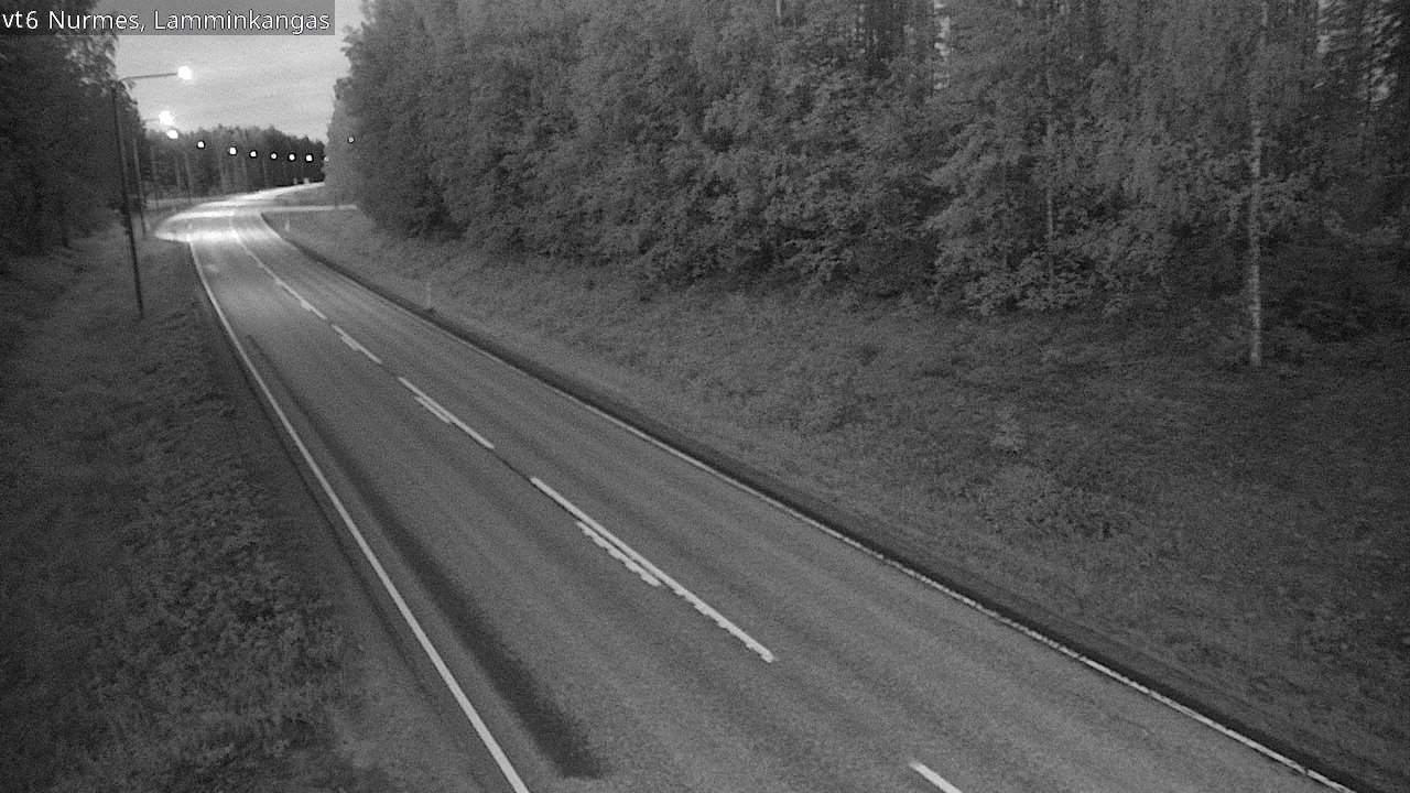 Weather Camera Image Road 6 Nurmes, Lamminkangas, Nurmes, Pohjois-Karjala