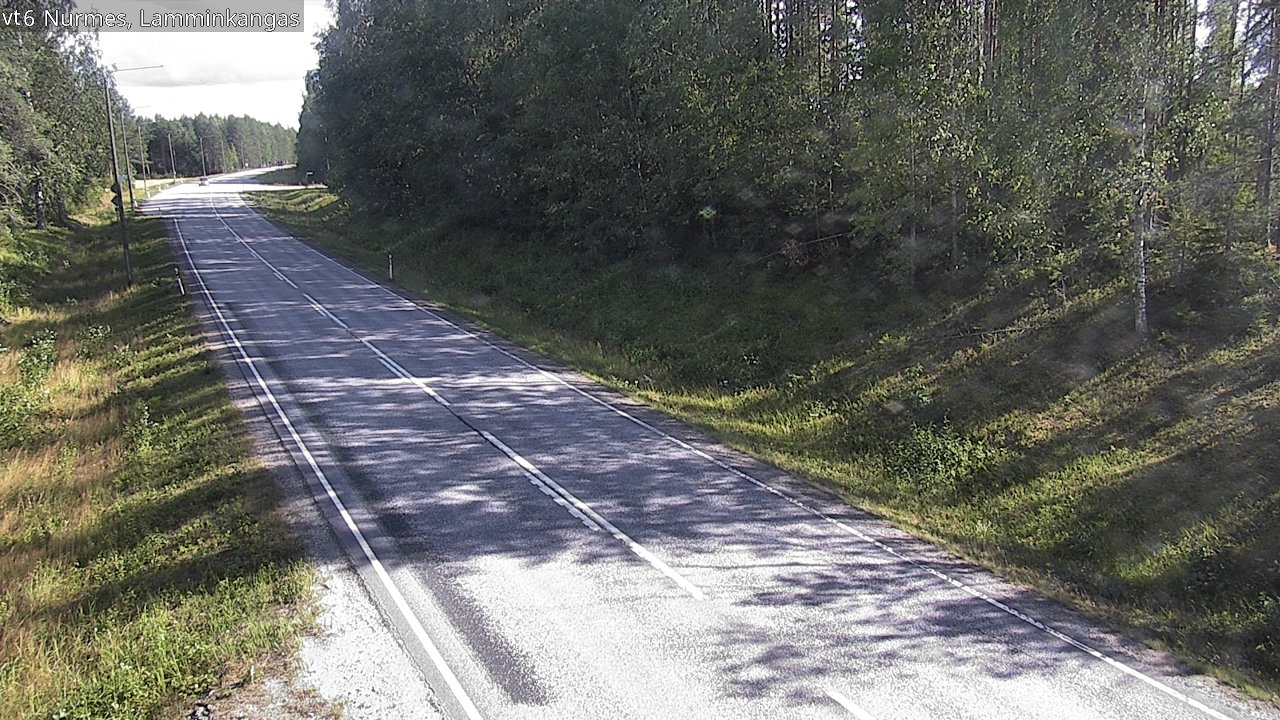 Weather Camera Image Road 6 Nurmes, Lamminkangas, Nurmes, Pohjois-Karjala