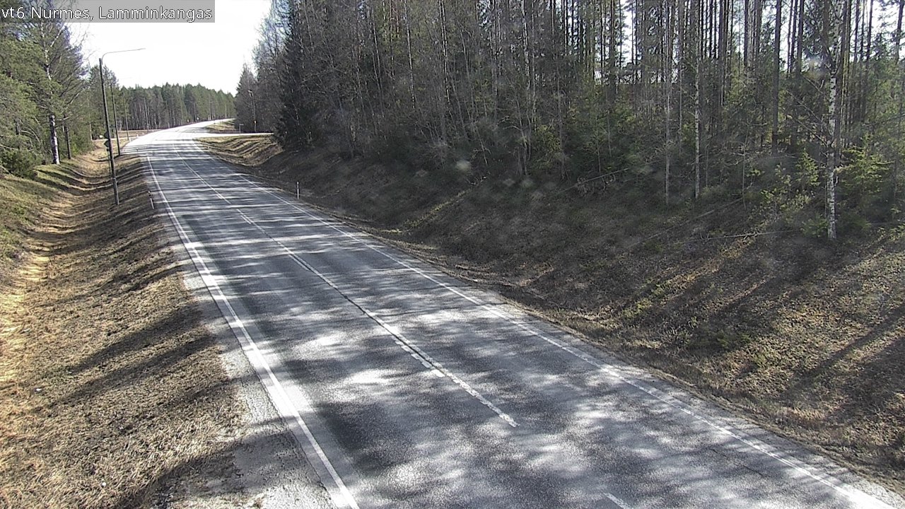 Kelikamerat Kuva Tie 6 Nurmes, Lamminkangas, Nurmes, Pohjois-Karjala