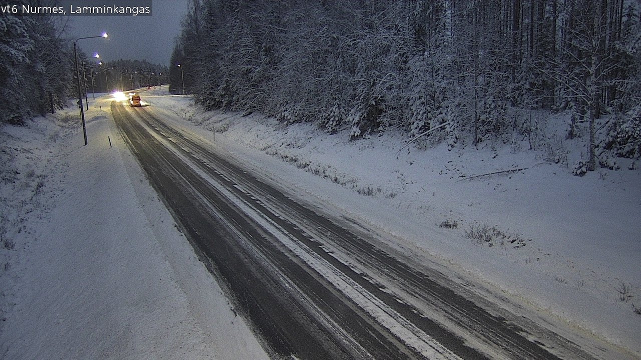 Weather Camera Image Road 6 Nurmes, Lamminkangas, Nurmes, Pohjois-Karjala