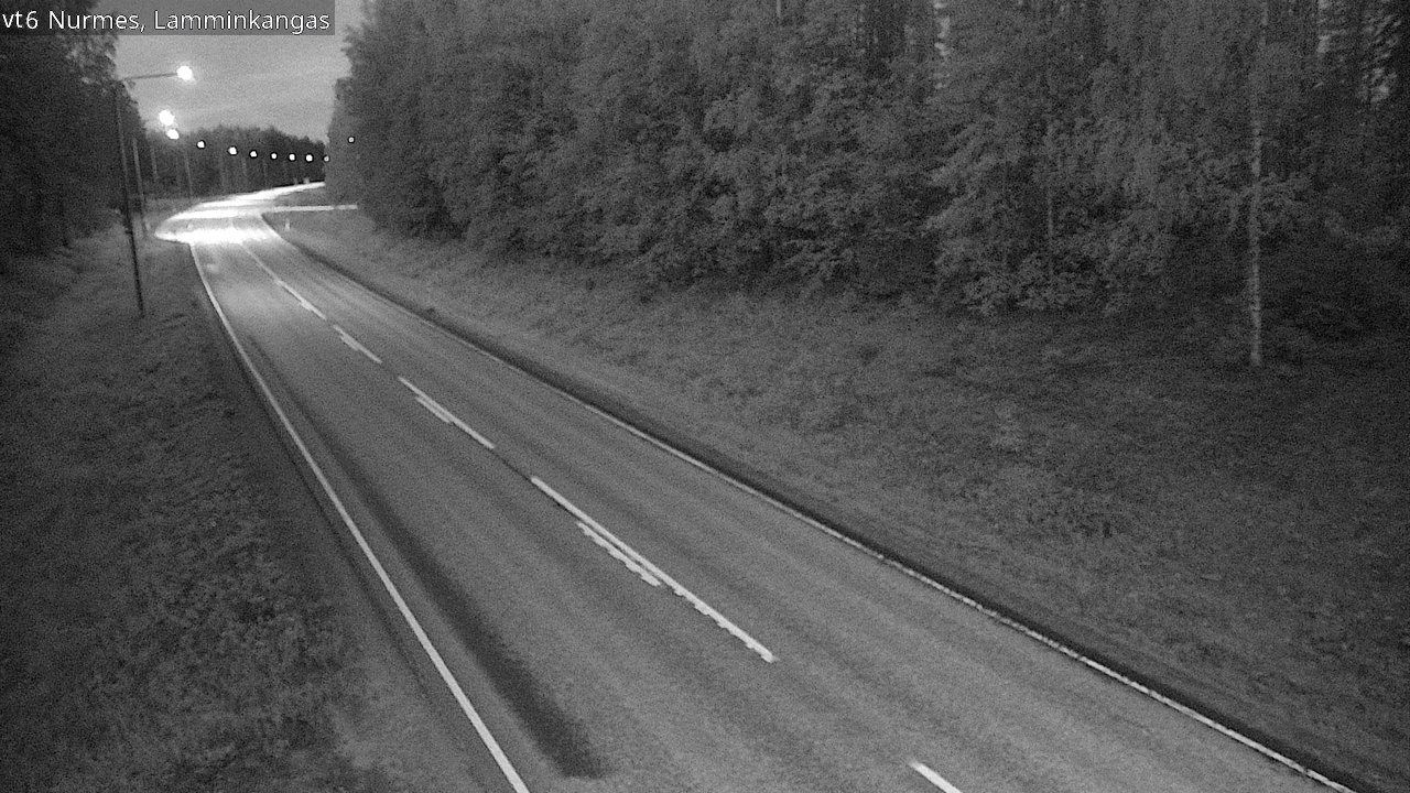 Weather Camera Image Road 6 Nurmes, Lamminkangas, Nurmes, Pohjois-Karjala