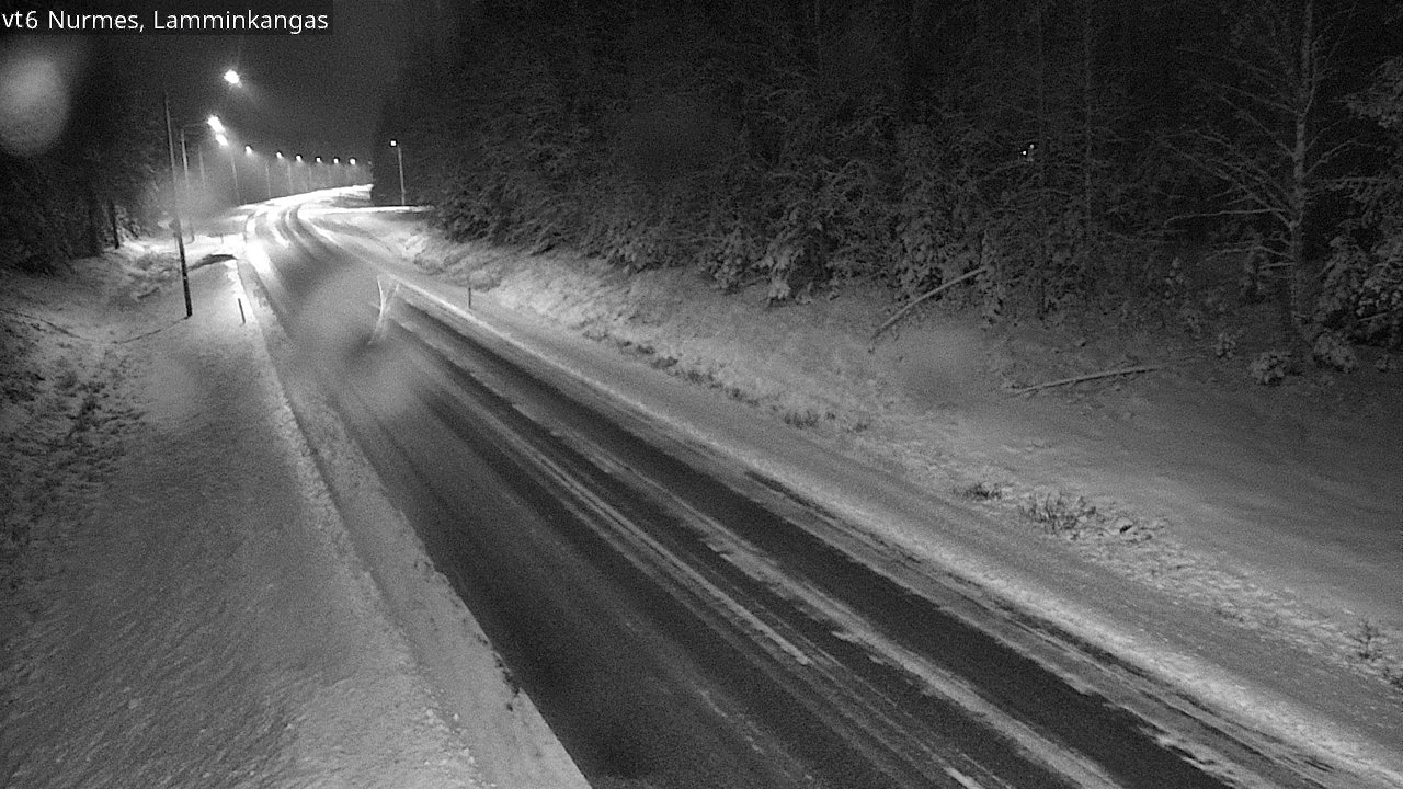 Weather Camera Image Road 6 Nurmes, Lamminkangas, Nurmes, Pohjois-Karjala