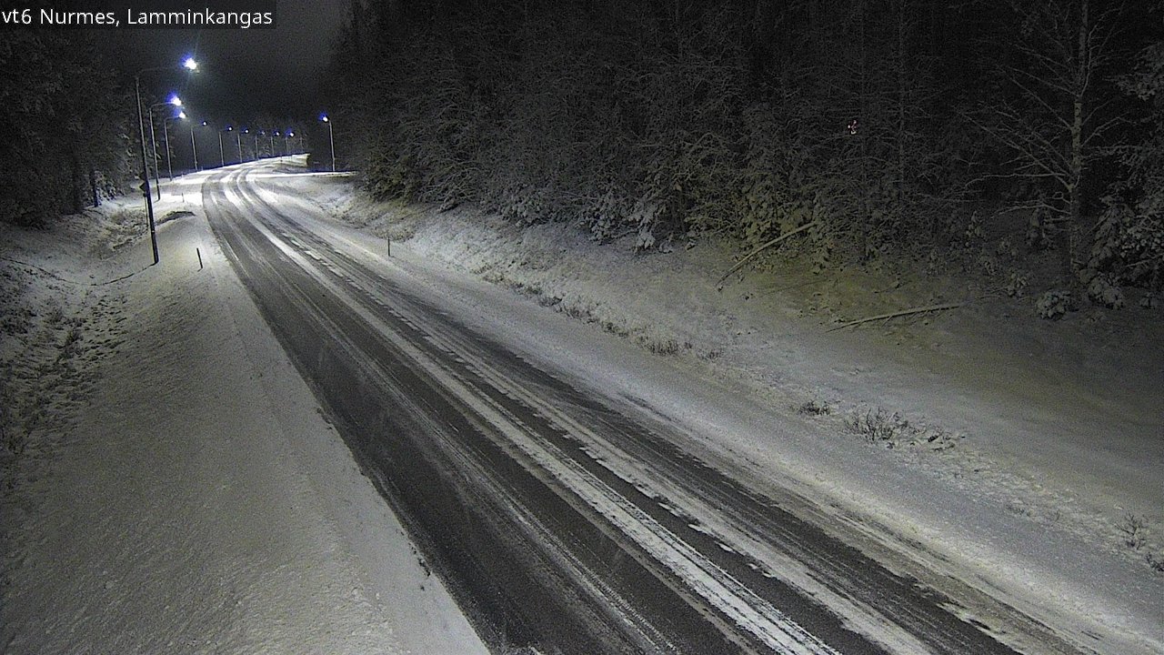 Weather Camera Image Road 6 Nurmes, Lamminkangas, Nurmes, Pohjois-Karjala