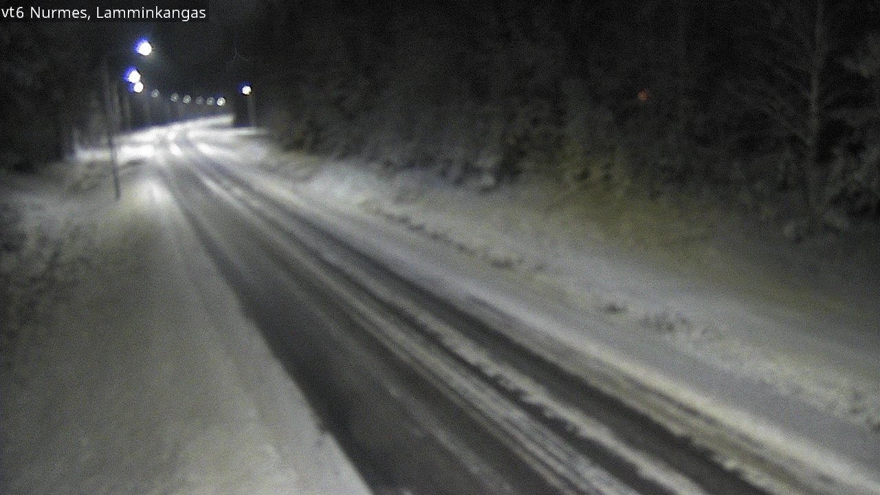 Weather Camera Image Road 6 Nurmes, Lamminkangas, Nurmes, Pohjois-Karjala