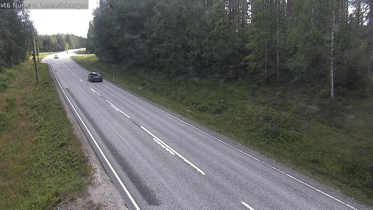 Weather Camera Image Road 6 Nurmes, Lamminkangas, Nurmes, Pohjois-Karjala